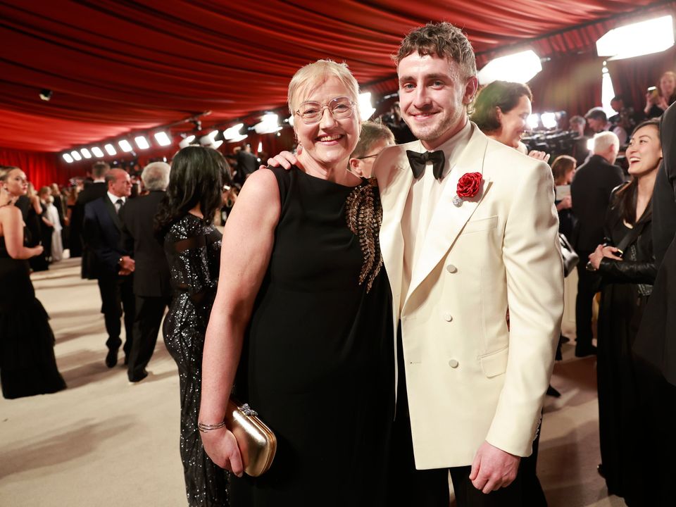 (L-R) Dearbhla Mescal and Paul Mescal attend the 95th Annual Academy Awards on March 12, 2023 in Hollywood, California. (Photo by Emma McIntyre/Getty Images)