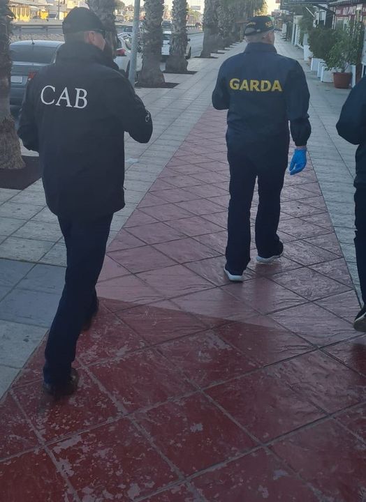 Officers from CAB were involved in the operation.Photo: An Garda Siochana