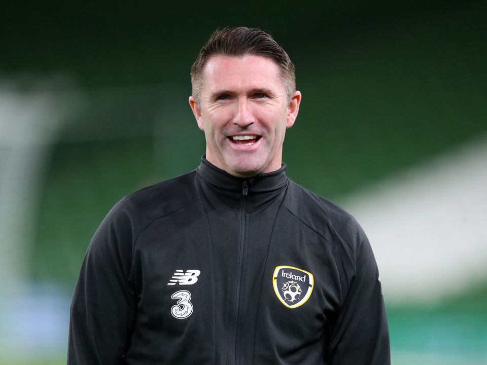 Robbie Keane, pictured above at a 2019 fixture between Ireland v New Zealand, is the Republic of Ireland's record goal-scorer. Picture by Catherine Ivill