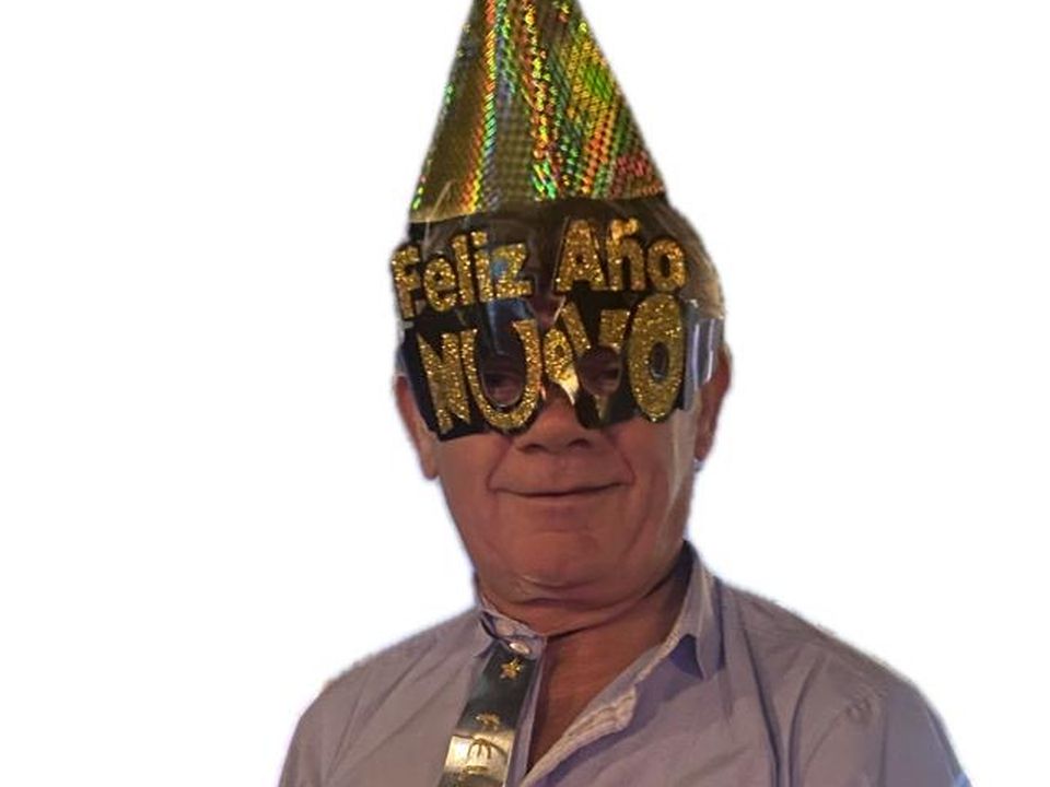 Gerry Hutch celebrating New Year