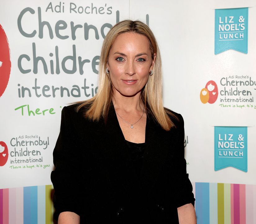 Kathryn Thomas at  ‘Liz and Noel’s Chernobyl Lunch’ at the Intercontinental Hotel to raise vital funds for Adi Roche’s Chernobyl Children International charity.