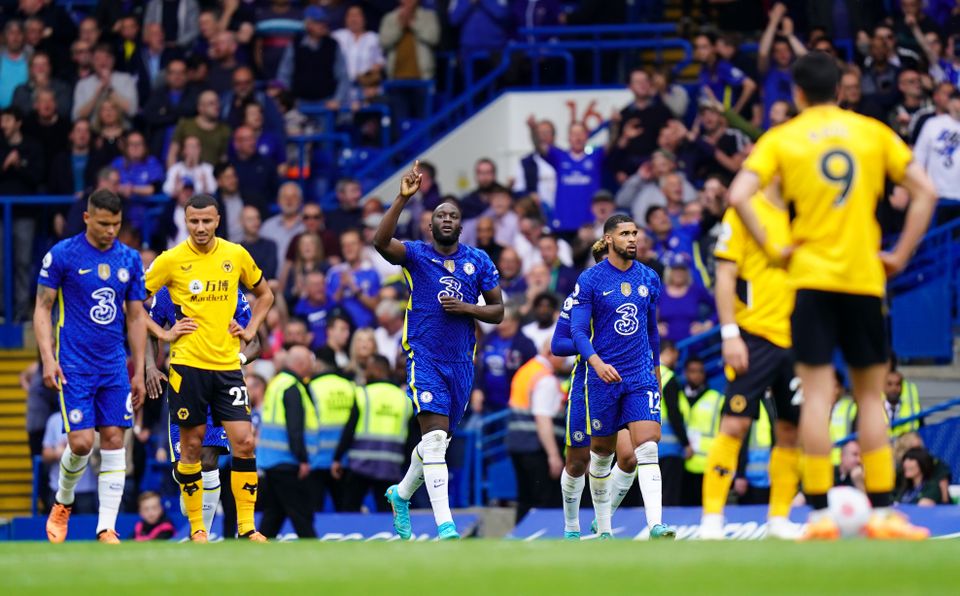 Romelu Lukaku was back among the goals for Chelsea (Adam Davy/PA)