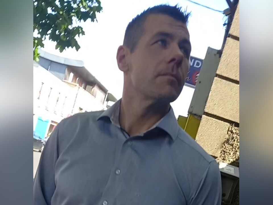 Andrew Farrell argued about the need for his son to wear a mask