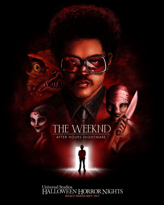 The Weeknd created this year's show piece horror house and it didn't disappoint
