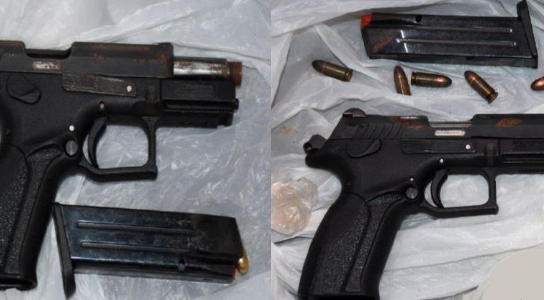 Some of the firearms seized