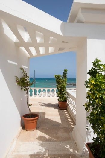 The "suite on the shore" in Corralejo, Fuerteventura also has a stunning terrace. Photo: Airbnb