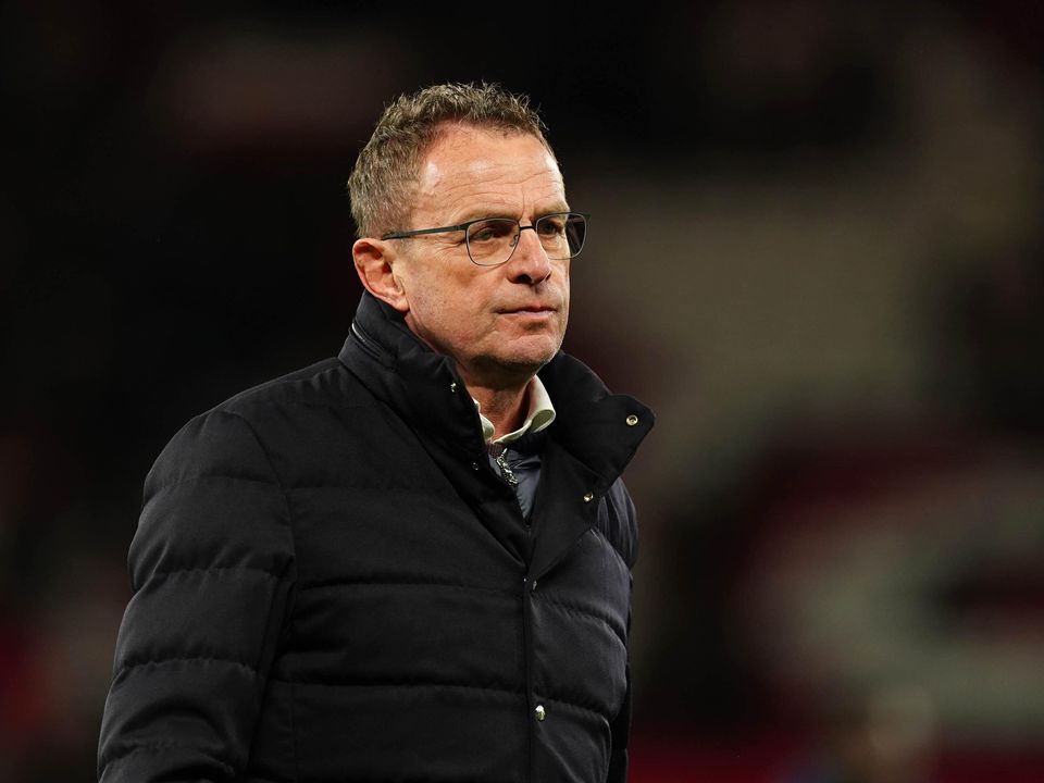 Ralf Rangnick underlined the importance of recruitment at United (Martin Rickett/PA)