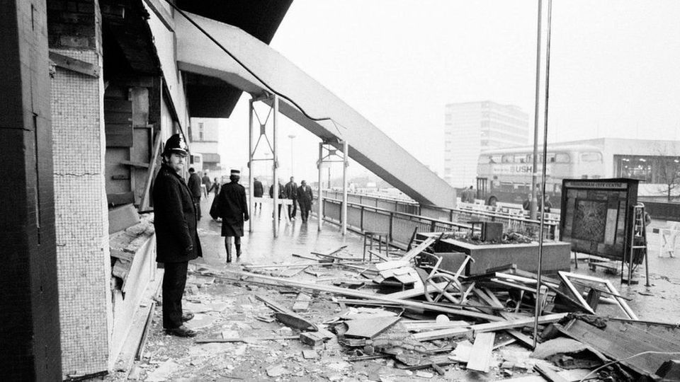 Scene of the Birmingham pub bombings