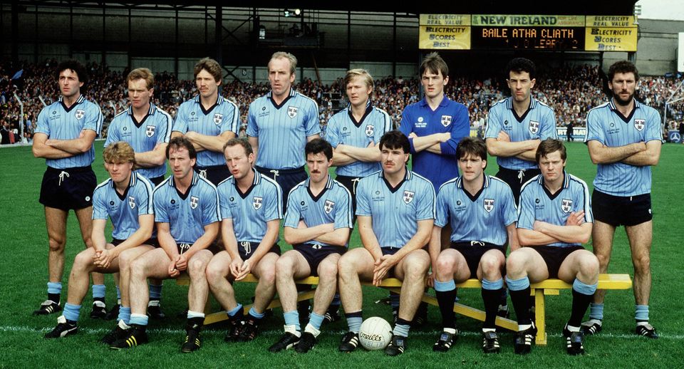 A young Charlie Redmond (front row, first left) entered the Dublin dressing room which included one of his heroes Brian Mullins (back row, fourth left) as an 19-year-old. Picture: Ray McManus/Sportfile