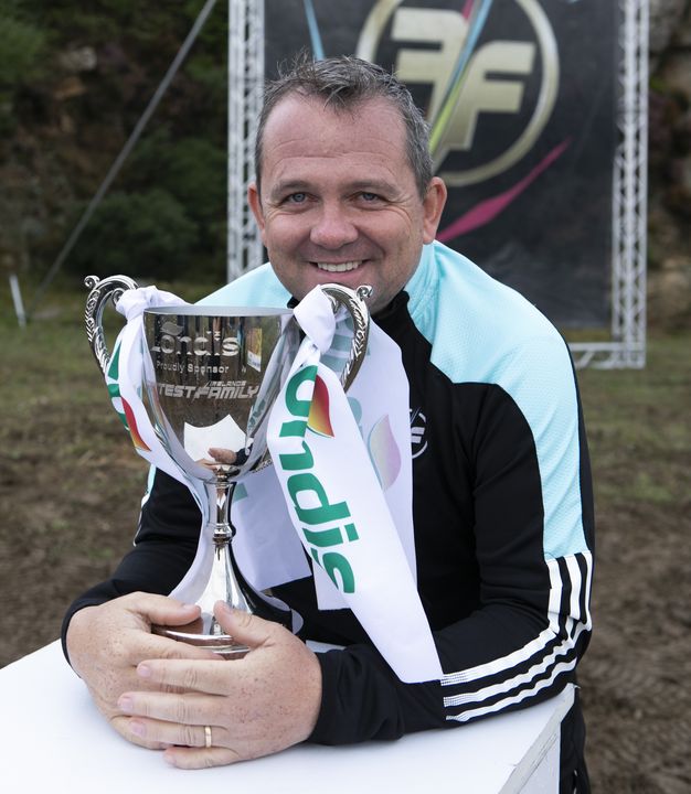 Davy with the Ireland’s Fittest Family trophy