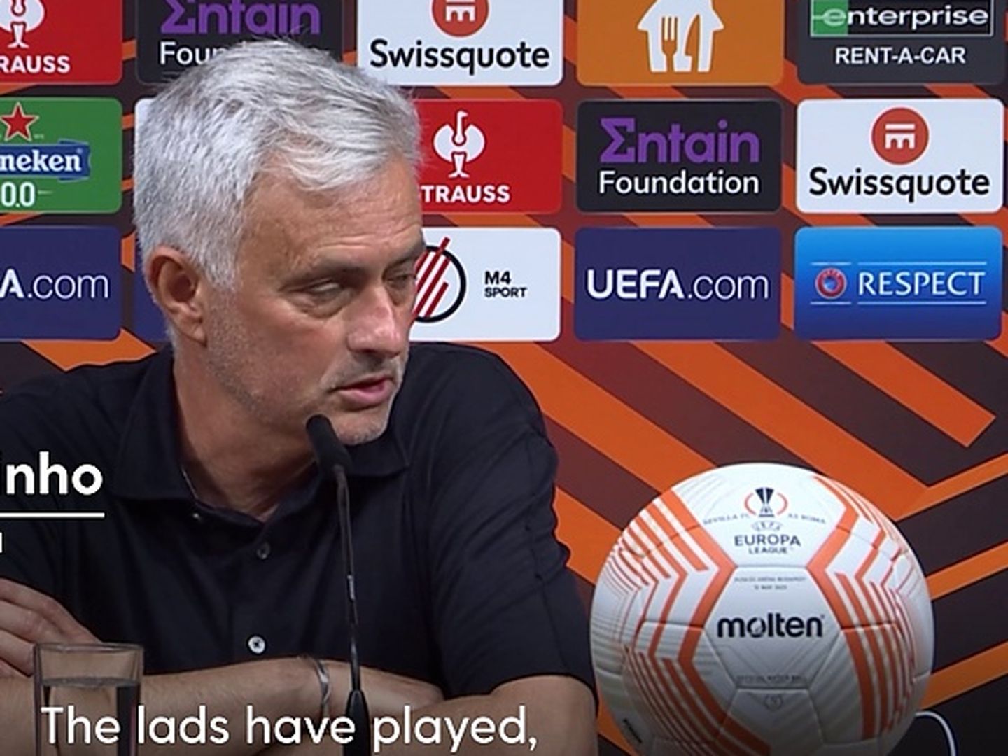 Roma Manager Jose Mourinho Takes Swipe At Referee Anthony Taylor After Europa League Final Loss 