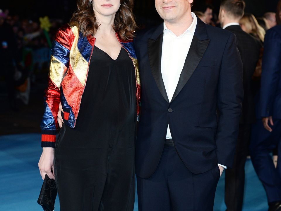 The European Premiere of 'Eddie The Eagle' - Arrivals...LONDON, ENGLAND - MARCH 17:  (L-R) Jools Oliver and Jamie Oliver arrive for the European premiere of 'Eddie The Eagle' at Odeon Leicester Square on March 17, 2016 in London, England.  (Photo by Jeff Spicer/Getty Images)...E