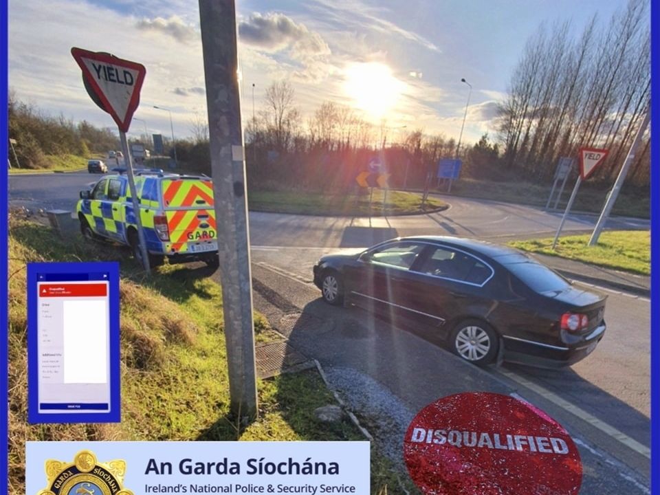 The post on the Garda Facebook page