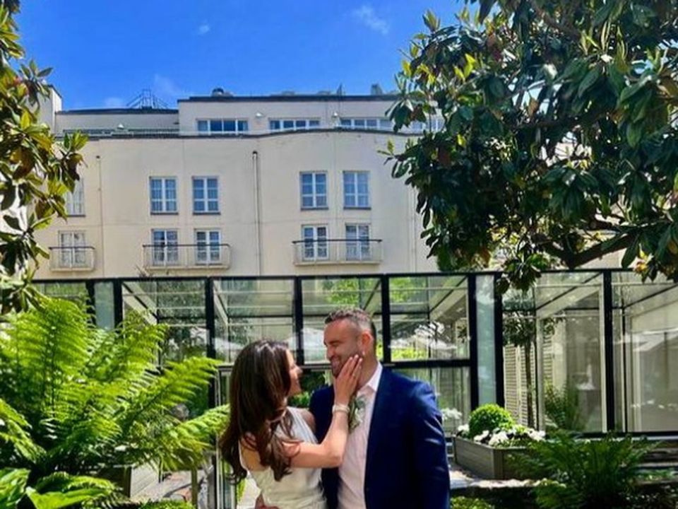 The couple shared some lovely snaps from their big day