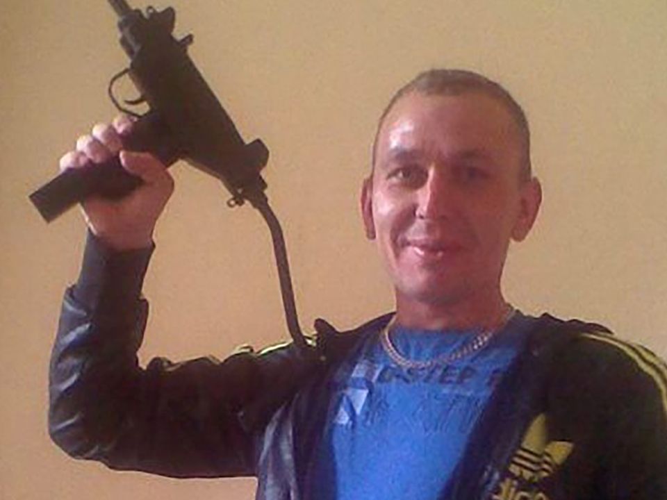 Gun-toting Gintas Vengalis was the leader of the people-trafficking and drug gang in Belfast
