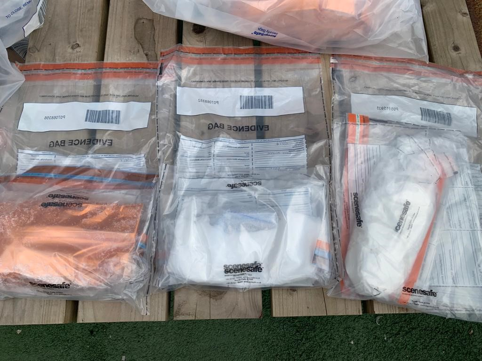 Suspected drugs recovered in Bangor