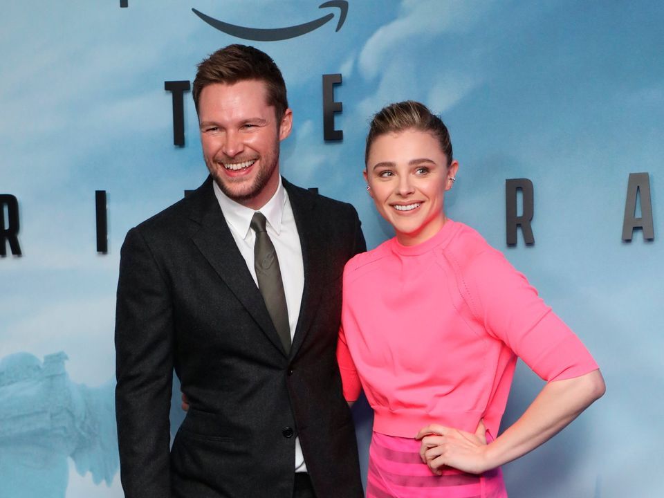 Jack Reynor and Chloe Grace Moretz attend the special screening of The Peripheral in London