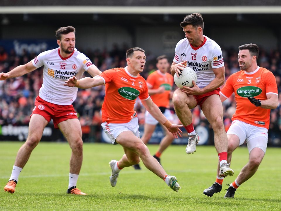 Darren McCurry was the only Tyrone forward who was as good as he was in 2021
