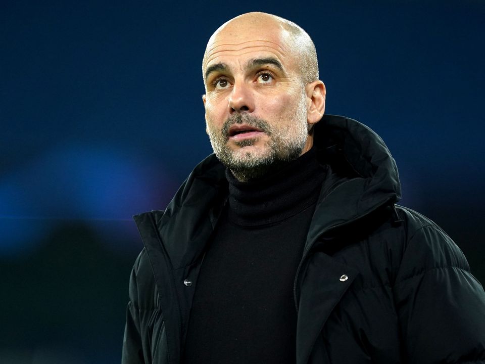 Pep Guardiola says he is ‘so happy’ at Manchester City (Mike Egerton/PA)