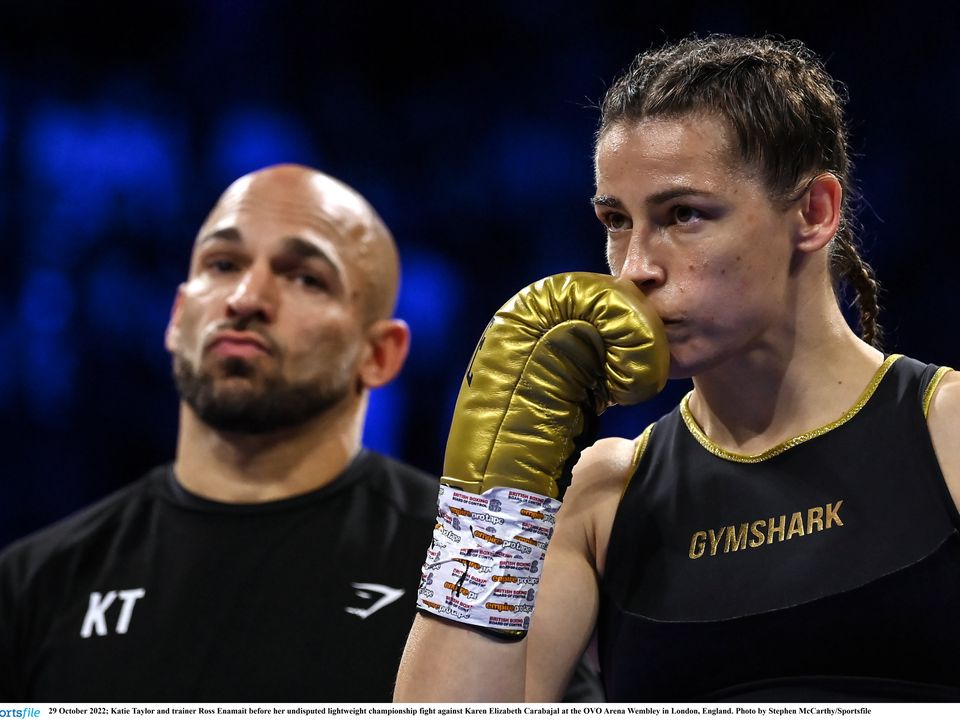 Katie Taylor is still hoping for a homecoming fight at Croke Park. Image: Sportsfile.