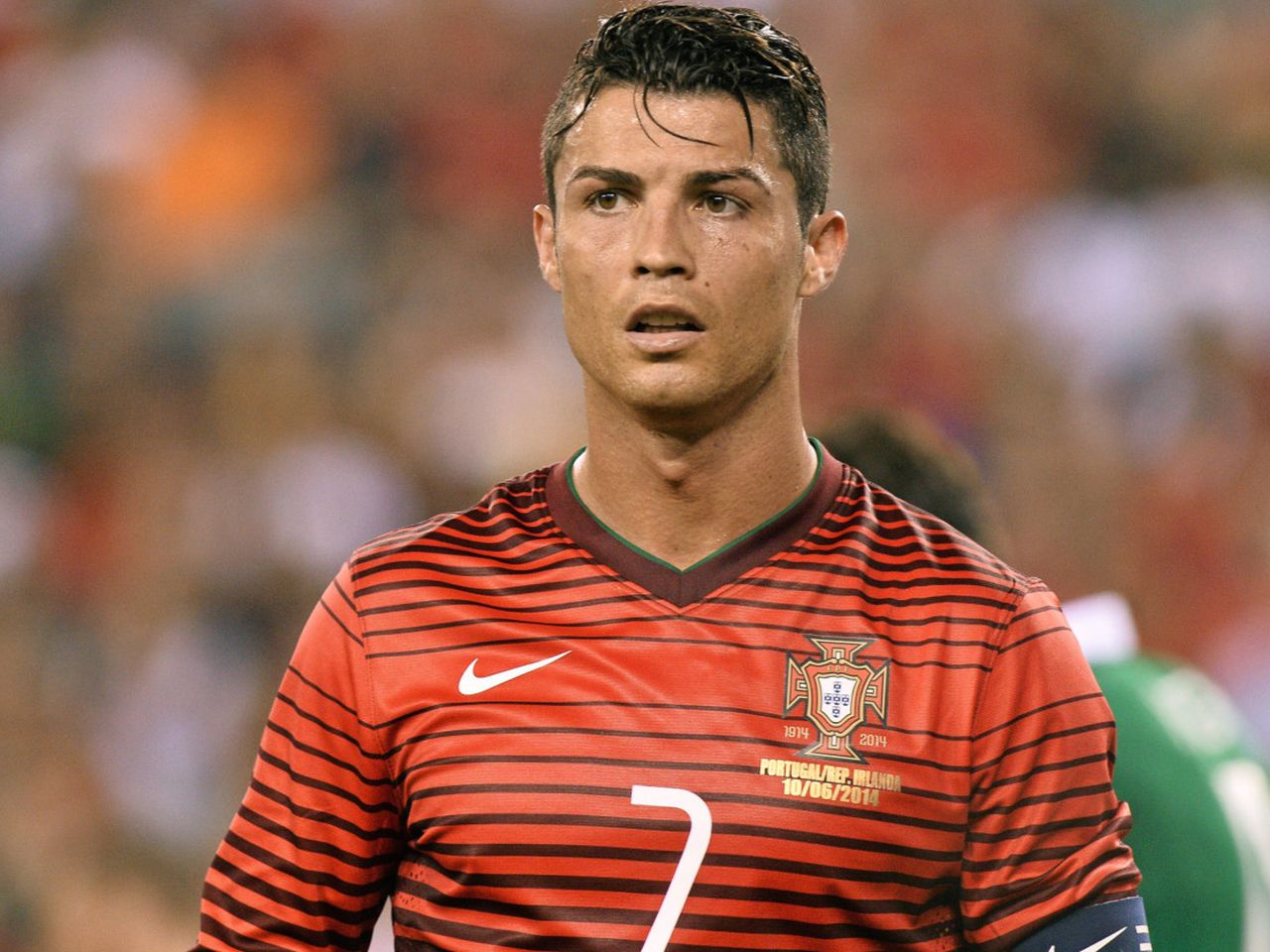 10 June 2014; Cristiano Ronaldo, Portugal. Friendly International, Republic  of Ireland v Portugal, MetLife …