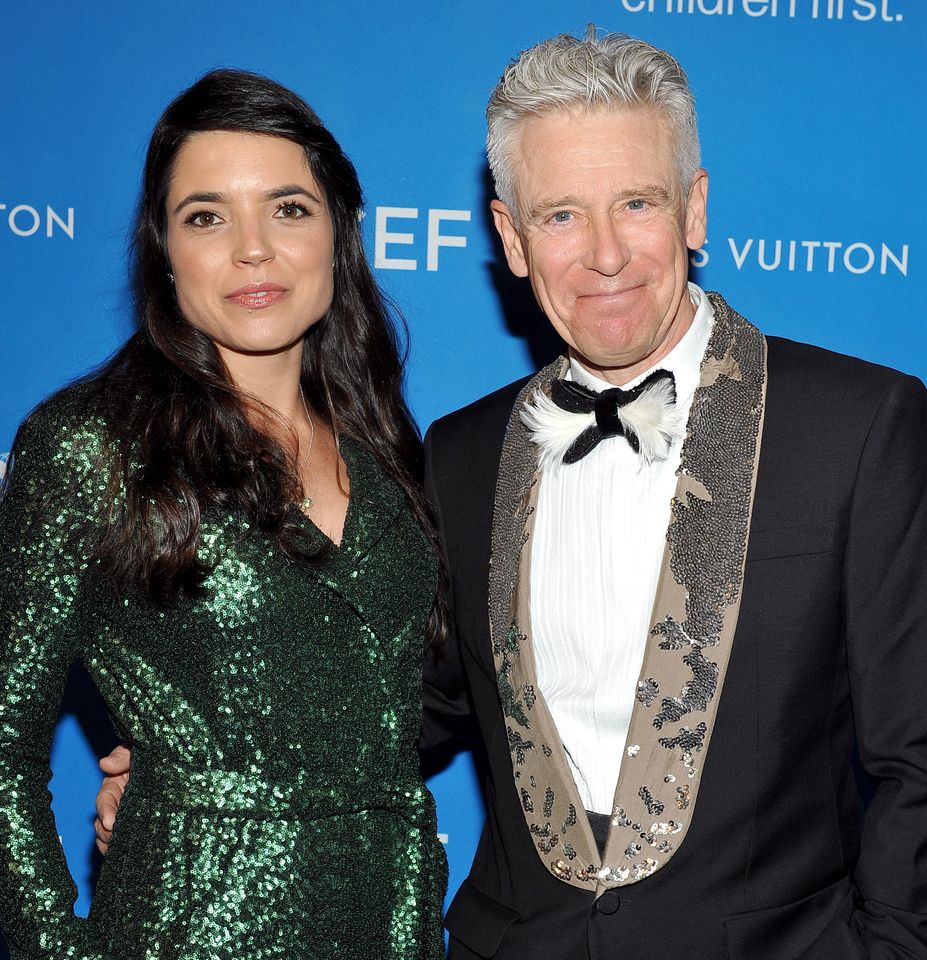 U2 bass player Adam Clayton and wife Mariana Teixeira de Carvalho ...