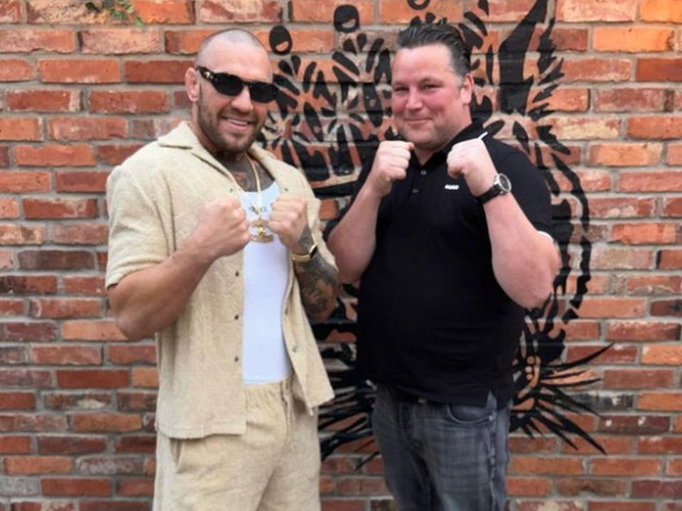 McGregor recibió a John Connors en The Black Forge a principios de esta semana.