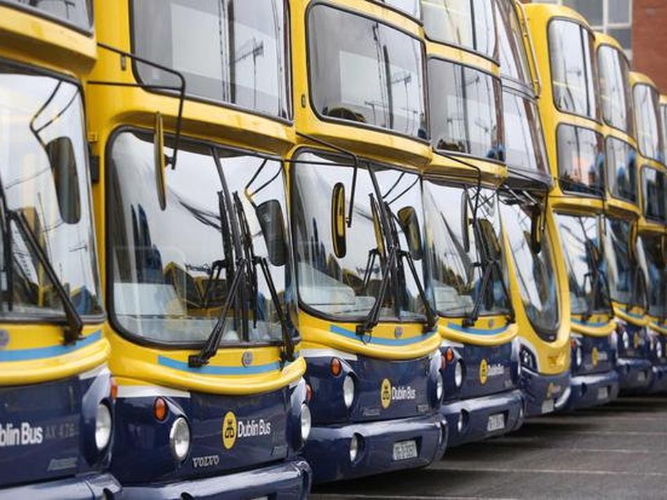 Dublin Bus. Stock image.