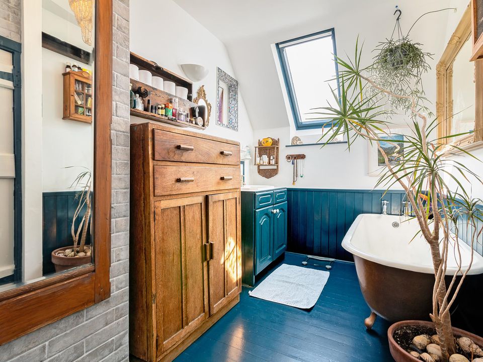 The bathroom