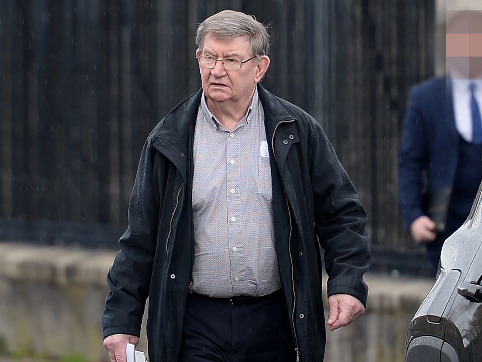Our series of images show paedophile Christian Brother John Gibson walking free from Arbour Hill as our reporter tries to ask him some questions