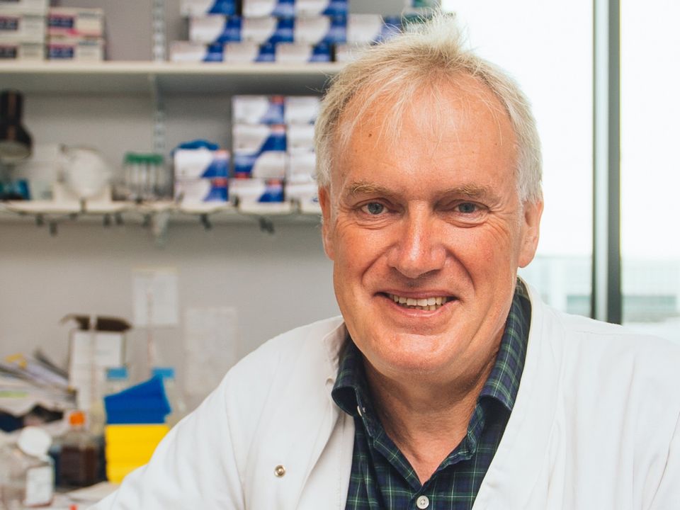 Professor Luke O'Neill. Photo: Ruth Medjber