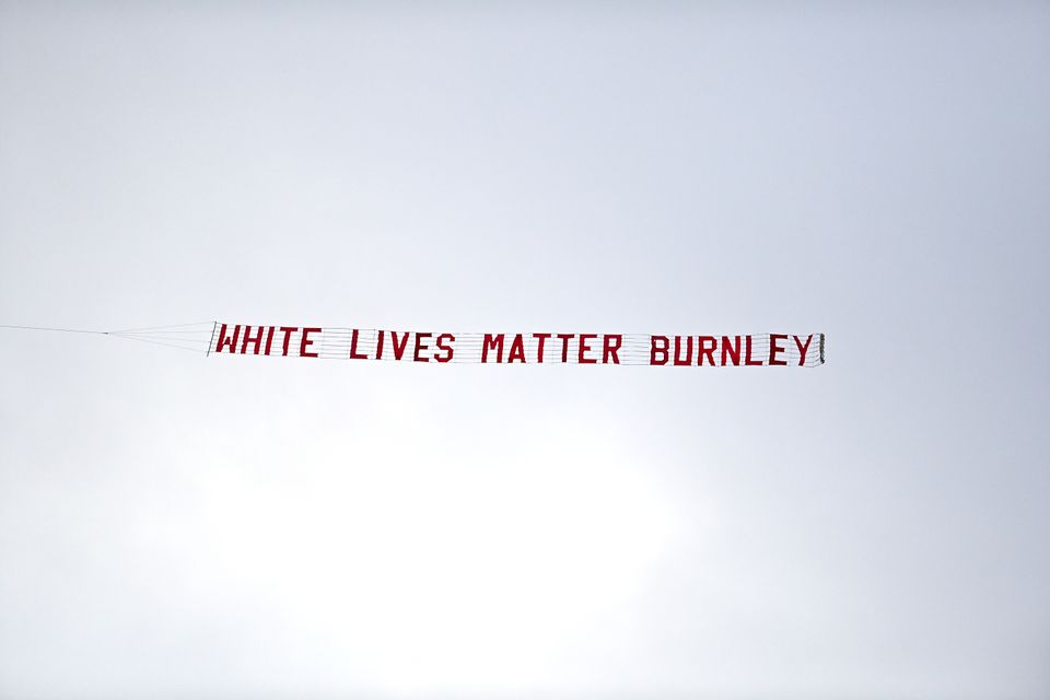 Fans flew a controversial banner over a game two years ago (PA Archive)