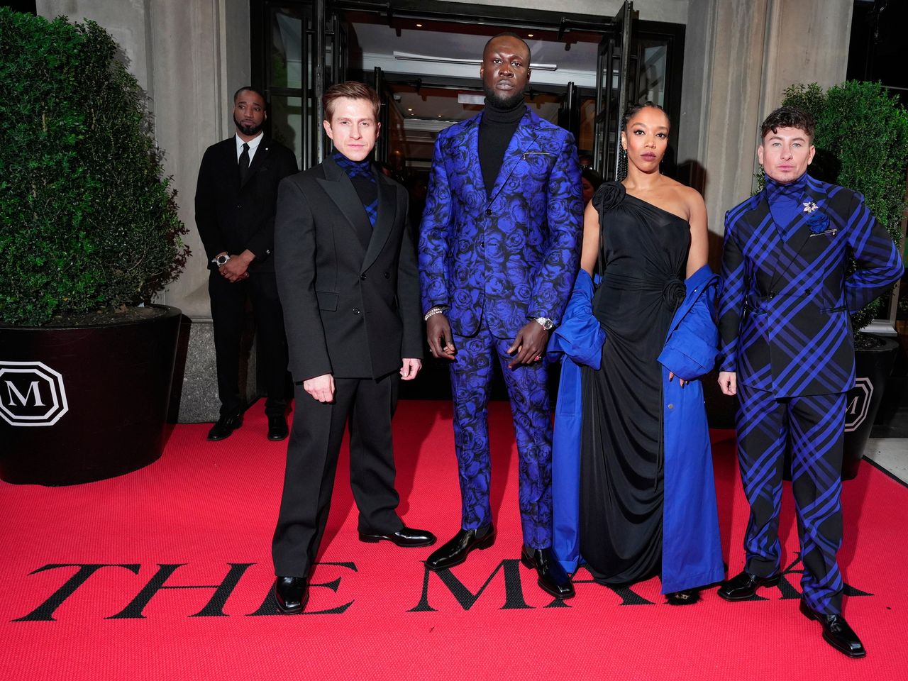 Barry Keoghan poses with rapper Stormzy at his first Met Gala in New