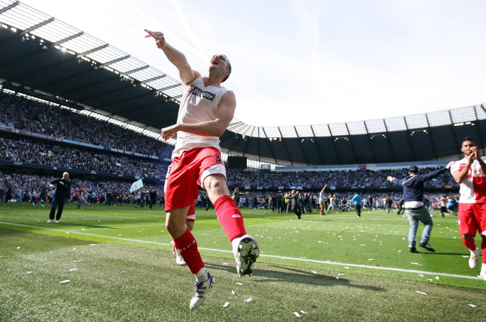 QPR were also able to celebrate their Premier League survival (Dave Thompson/PA)