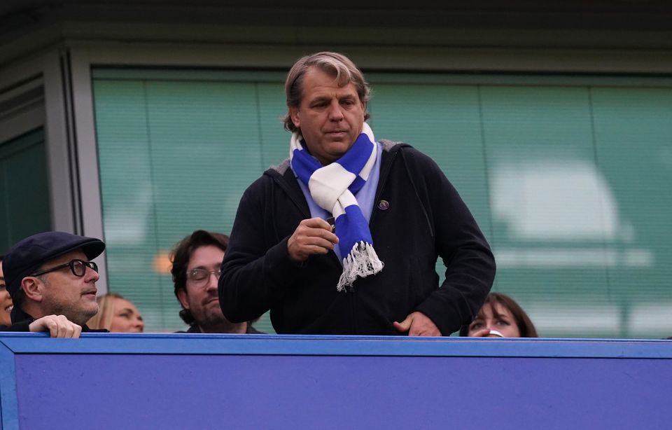 Chelsea owner Todd Boehly prior to the Premier League match at Stamford Bridge, London. Picture date: Saturday October 22, 2022.