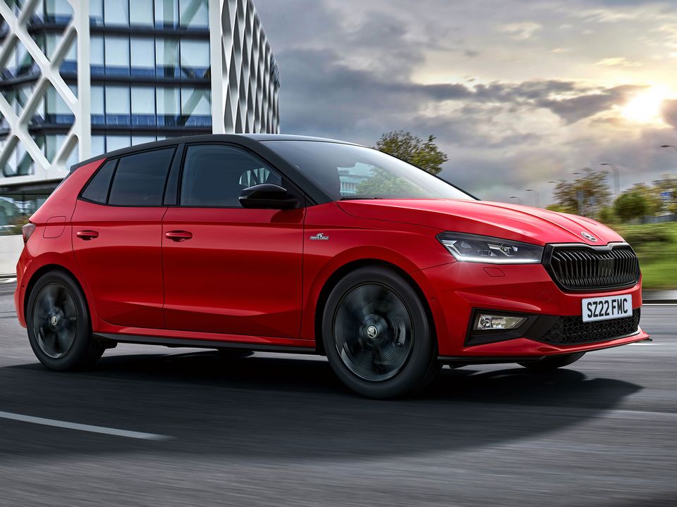 The new Skoda Fabia Monte Carlo is a sportier version of the popular hatchback