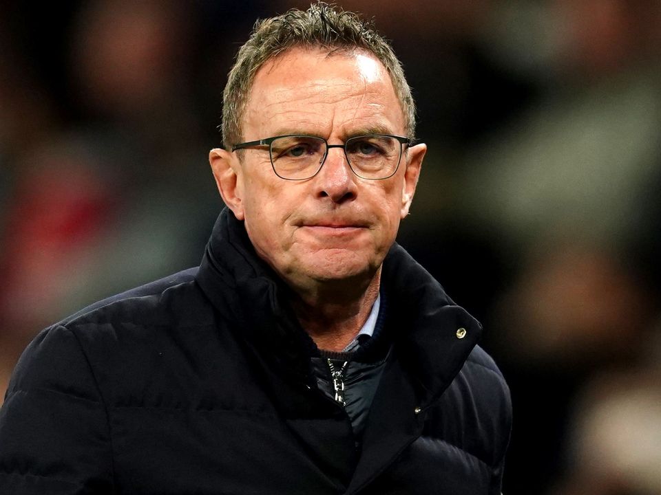 Ralf Rangnick indicated the scope of his future consultancy at Manchester United will depend on his successor (Martin Rickett/PA)