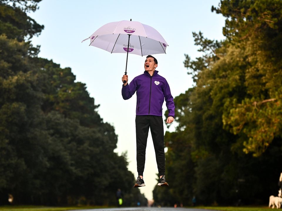 Olympian David Gillick supporting Vhi's sponsorship of the Start With parkrun campaign