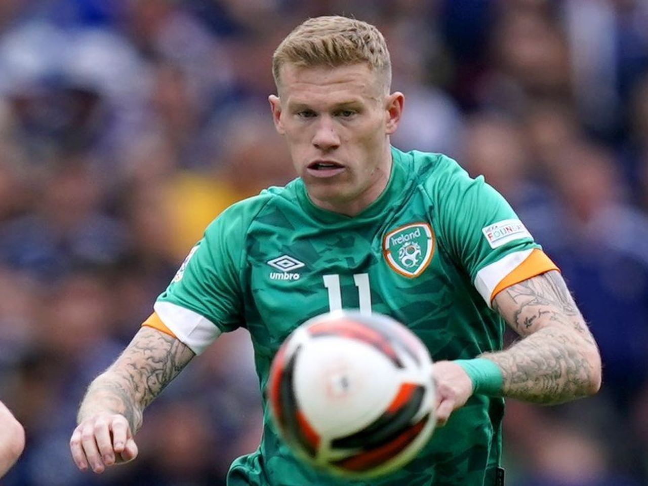 Blackpool warns fans over £35k fine for sectarian abuse aimed at James  McClean 