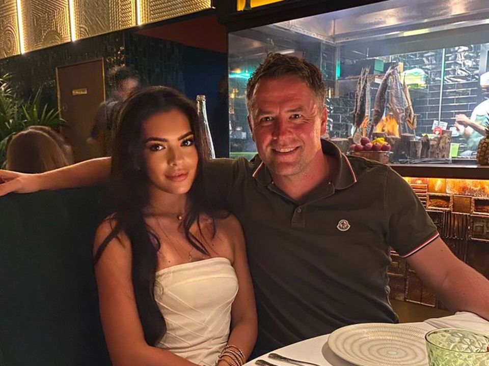 Michael Owen shared a sweet throwback snap with his daughter Gemma after the Love Island final on Monday night. Photo: Twitter
