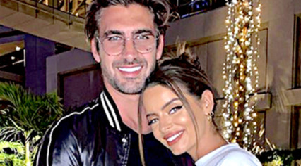 Maura Higgins pictured with former boyfriend Chris Taylor