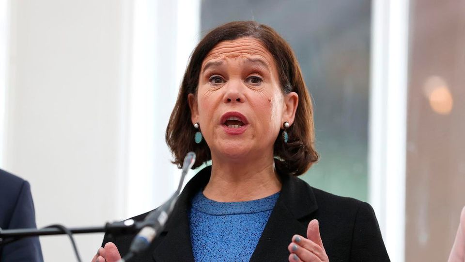 Sinn Féin leader Mary Lou McDonald. Picture: PA