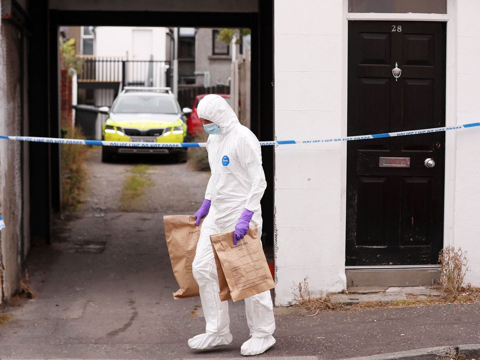 The scene on Beatrice Road in Bangor, Co Down, in July 2021 (Image by Jonathan Porter/PressEye)