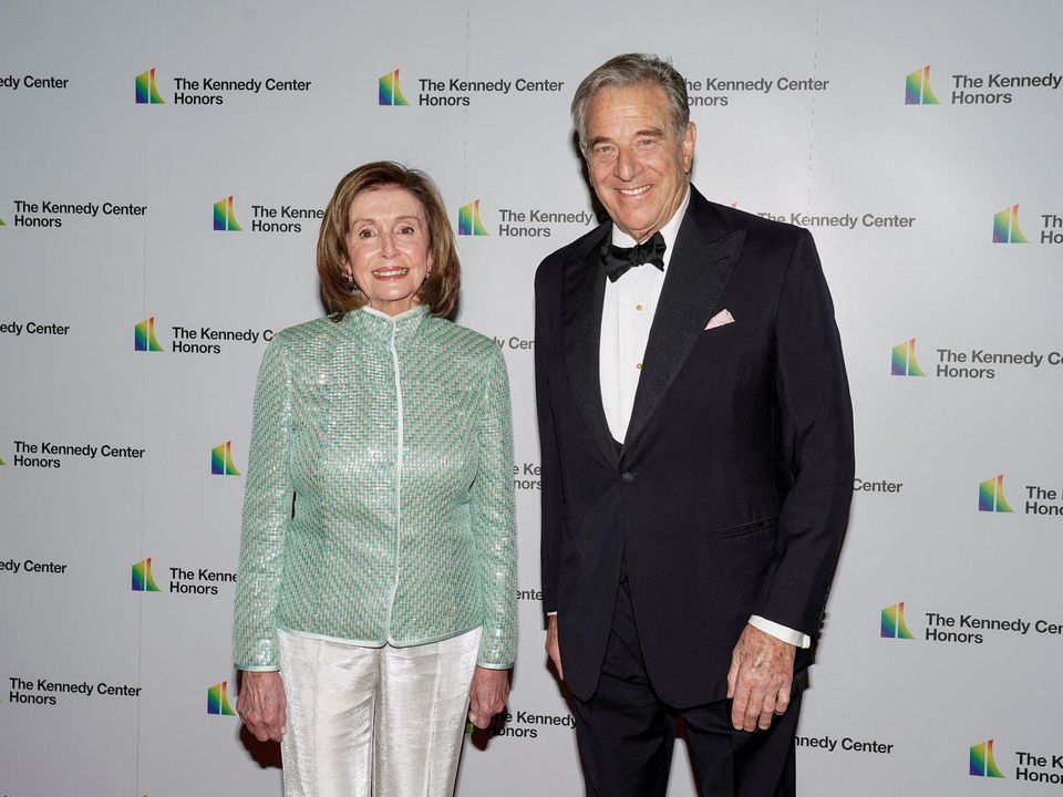 Speaker of the House Nancy Pelosi and her husband Paul Pelosi in 2021. Photo: Reuters/Ken Cedeno