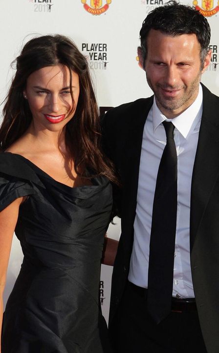 Ryan Giggs and his wife Stacey