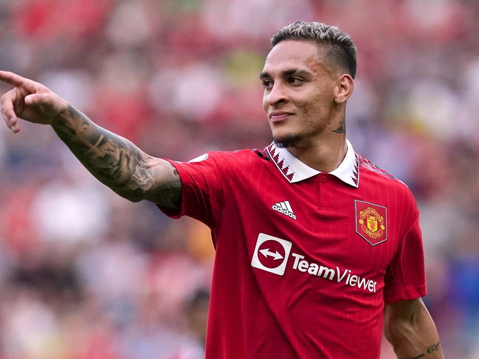 Antony is expected to miss Manchester United’s clash with Barcelona (Martin Rickett/PA)