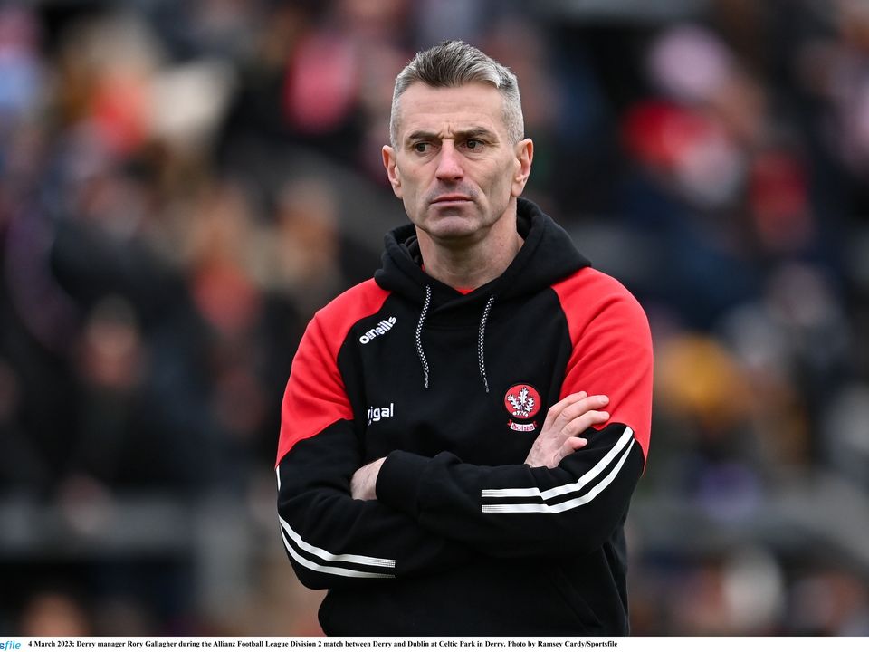 Rory Gallagher has resigned as Derry senior football manager