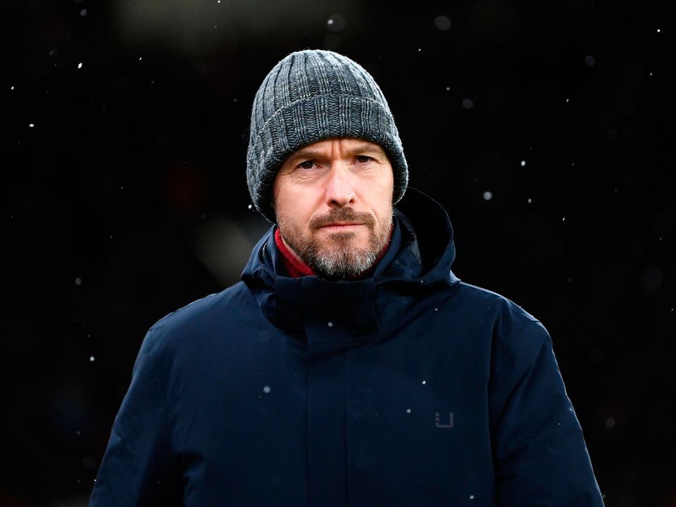 Erik ten Hag will be looking for a response from his players after last week's hammering by Liverpool. Photo: Shaun Botterill/Getty Images