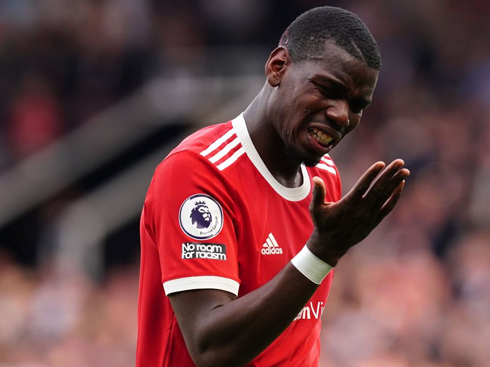 Paul Pogba is leaving Manchester United again (Martin Rickett/PA)