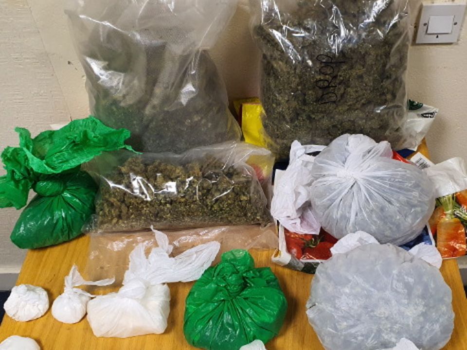 Some of the haul discovered in Tallaght